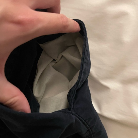 Mens SONOMA tie shorts Navy blue - Picture 3 of 4